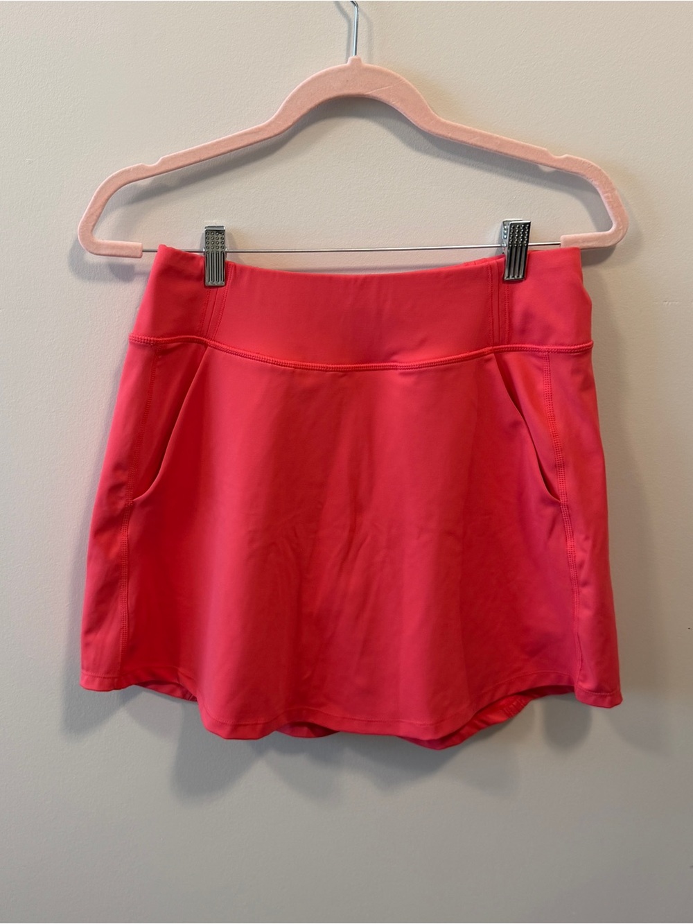 Lole Coral Pink Athletic Skort Pickleball Golf Tennis Preppy